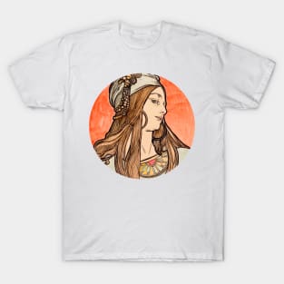 Vintage art portrait T-Shirt